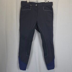USG Riding Breeches Womens 30 Navy Equestrian Stretch Performance Pants